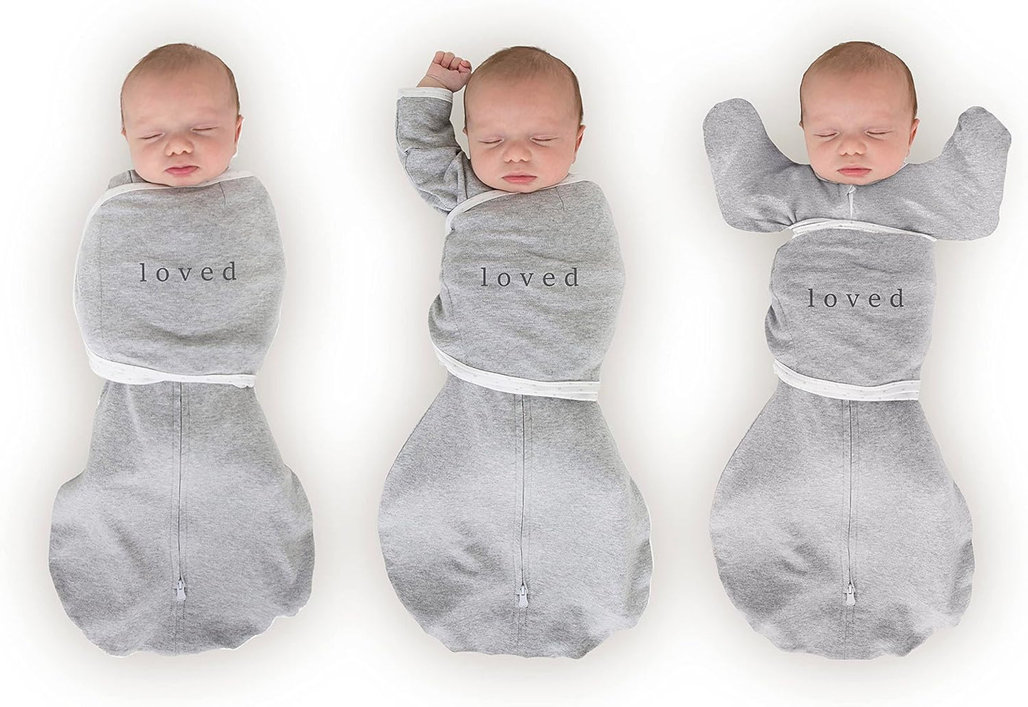 SwaddleDesigns 6-Way Omni Swaddle Sack Arms Up Swaddle for Newborn, More Options to Calm Startle