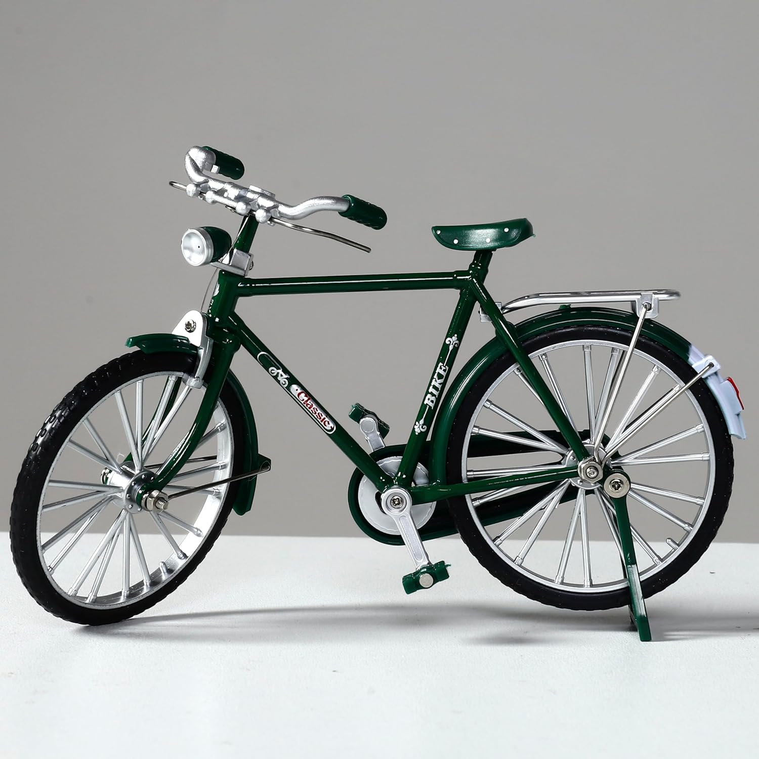 Miniature Alloy Bicycle Collections Bookshelf Decor, Metal Art Home Accessories, Desk Accessories