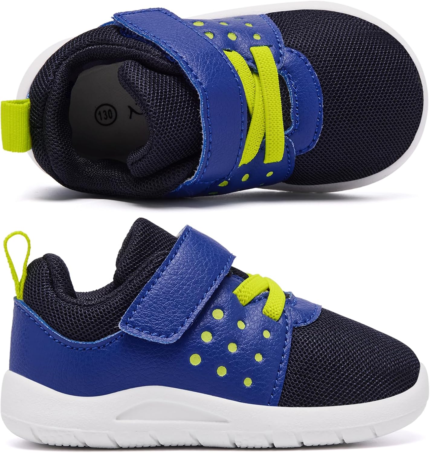 MORENDL Toddler Baby Shoes 0-4 Years Boy Girl Lightweight Breathable Non-Slip Sports Sneakers