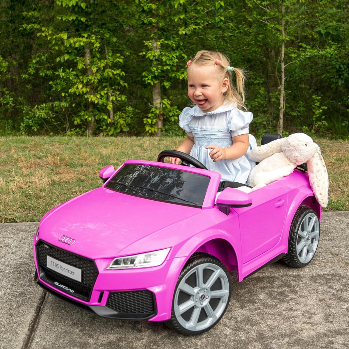 Electric Car for Kids, Licensed Audi 6V Kids Ride on Car Toy for Toddlers with Remote, Bluetooth