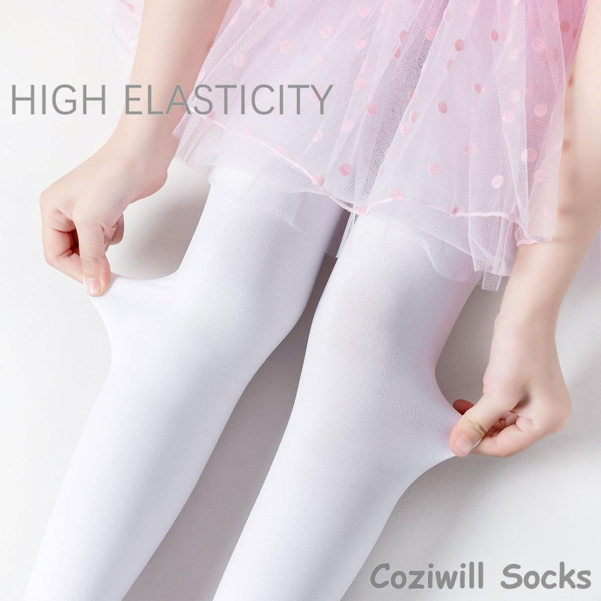 Ballet Tights Girls Dance Tights School Girl Footed Leggings Kids Ultra Soft Pantyhose Stockings