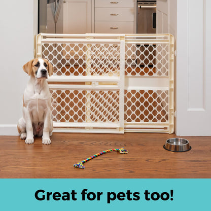 Toddleroo by North States - Supergate Ergo Baby Gate: Plastic Baby Gate for Stairs & Doorways