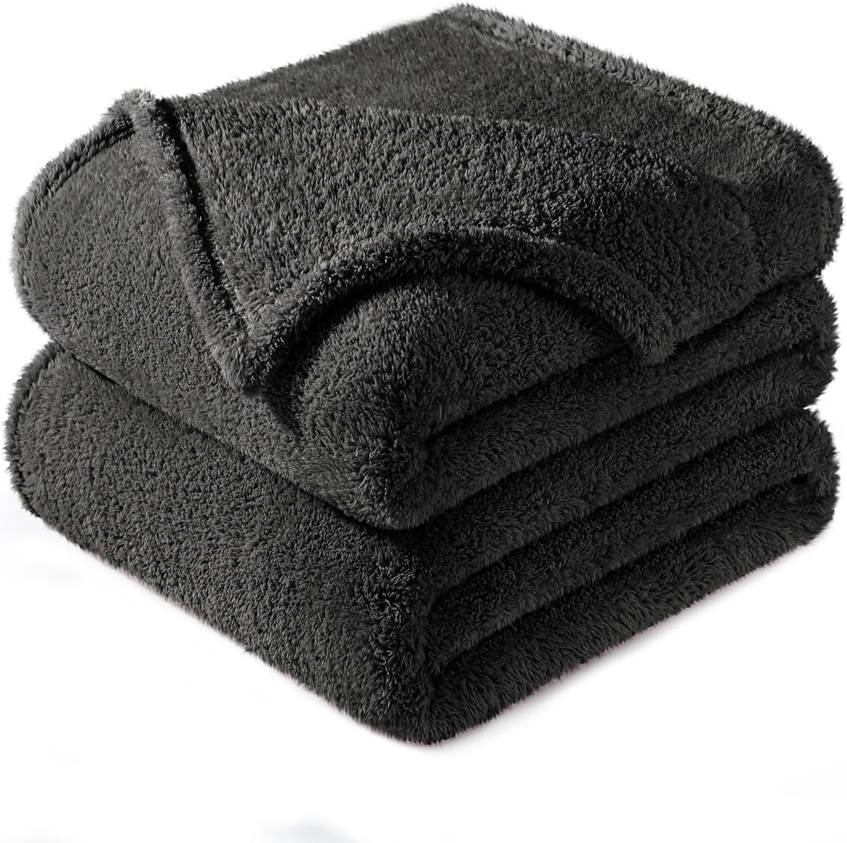 Exclusivo Mezcla Twin Size Flannel Fleece Blanket, Super Soft Velvet Plush Bed Blanket, Fuzzy Cozy