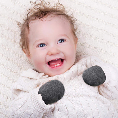 Geyoga 6 Pairs Newborn Baby Mittens No Scratch Gloves Infant Toddler Anti Scratch Essentials Unisex