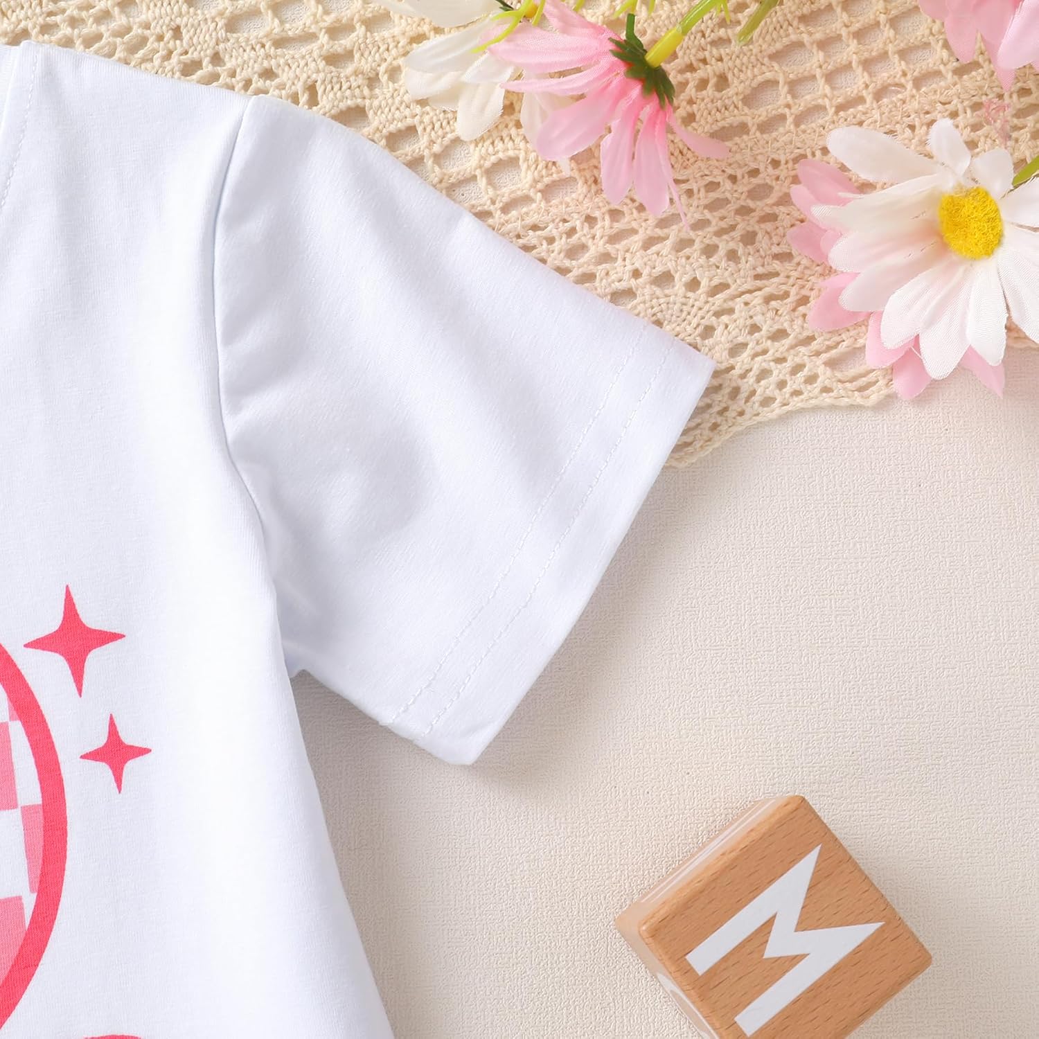 Happy Town Toddler Clothes Baby Boy Girl Smiley Face Shirt Short Sleeve T-Shirt Tee Summer Tops