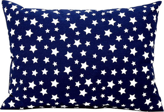 Toddler Pillowcase 13x18 - Cotton Toddler Pillowcase Star, Kids Galaxy Pillow Case for Boys, Baby