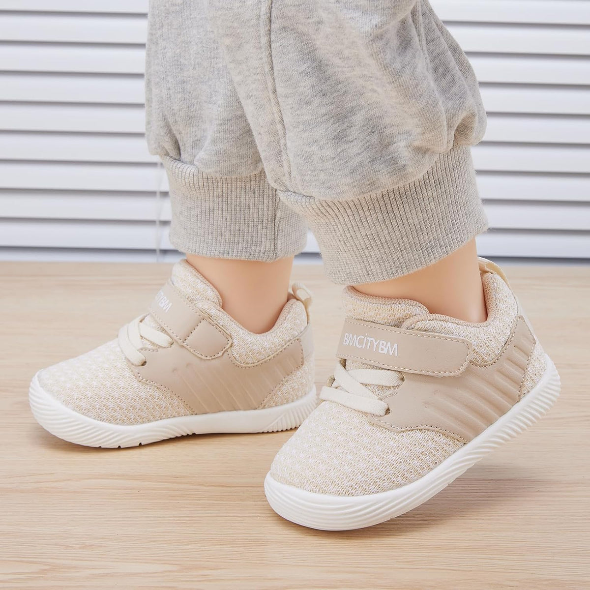BMCiTYBM Baby Boy Girl Shoes Breathable Mesh Walking Shoes Lightweight Non-Slip Sneakers Infant