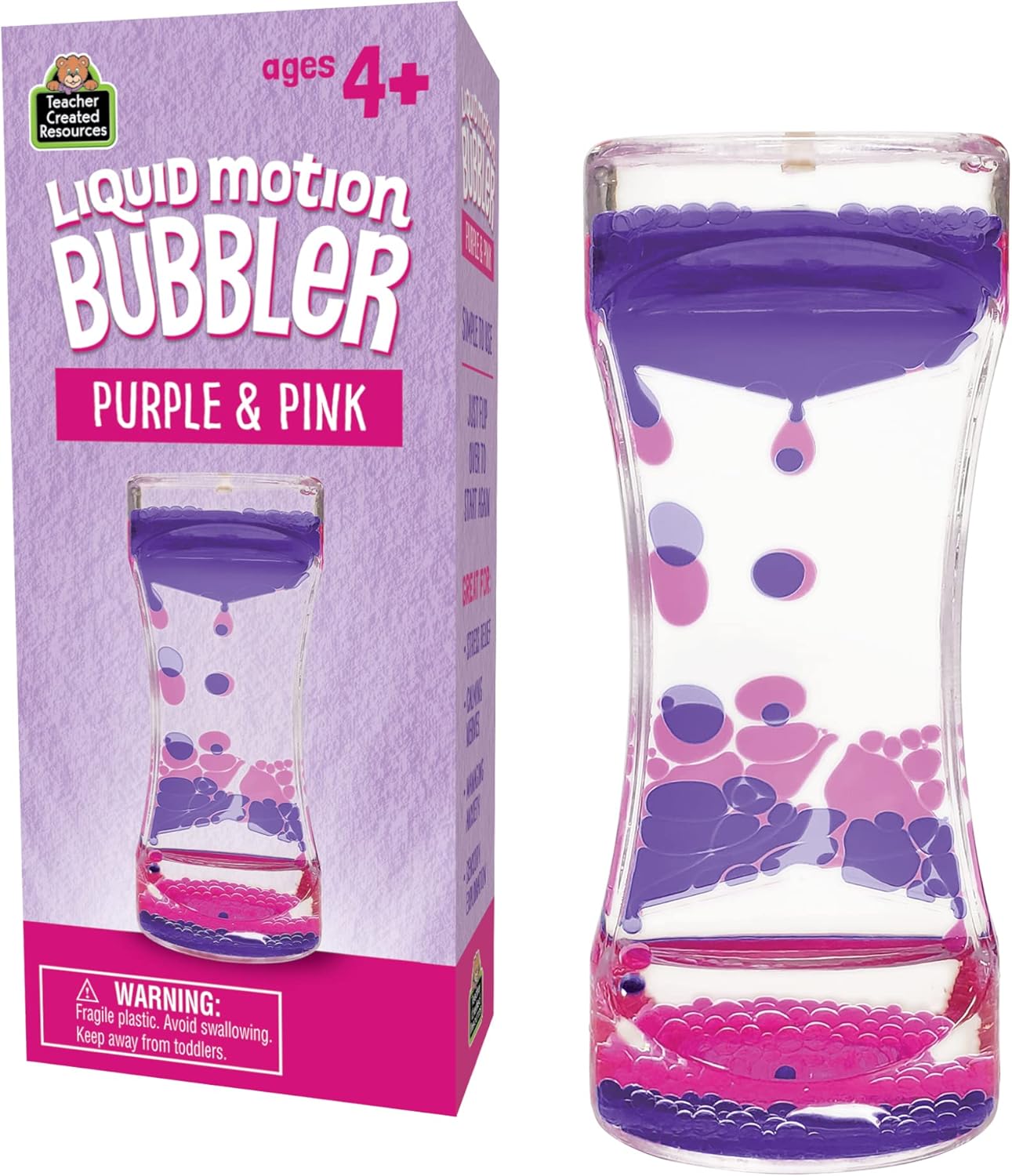 Purple & Pink Liquid Motion Bubbler