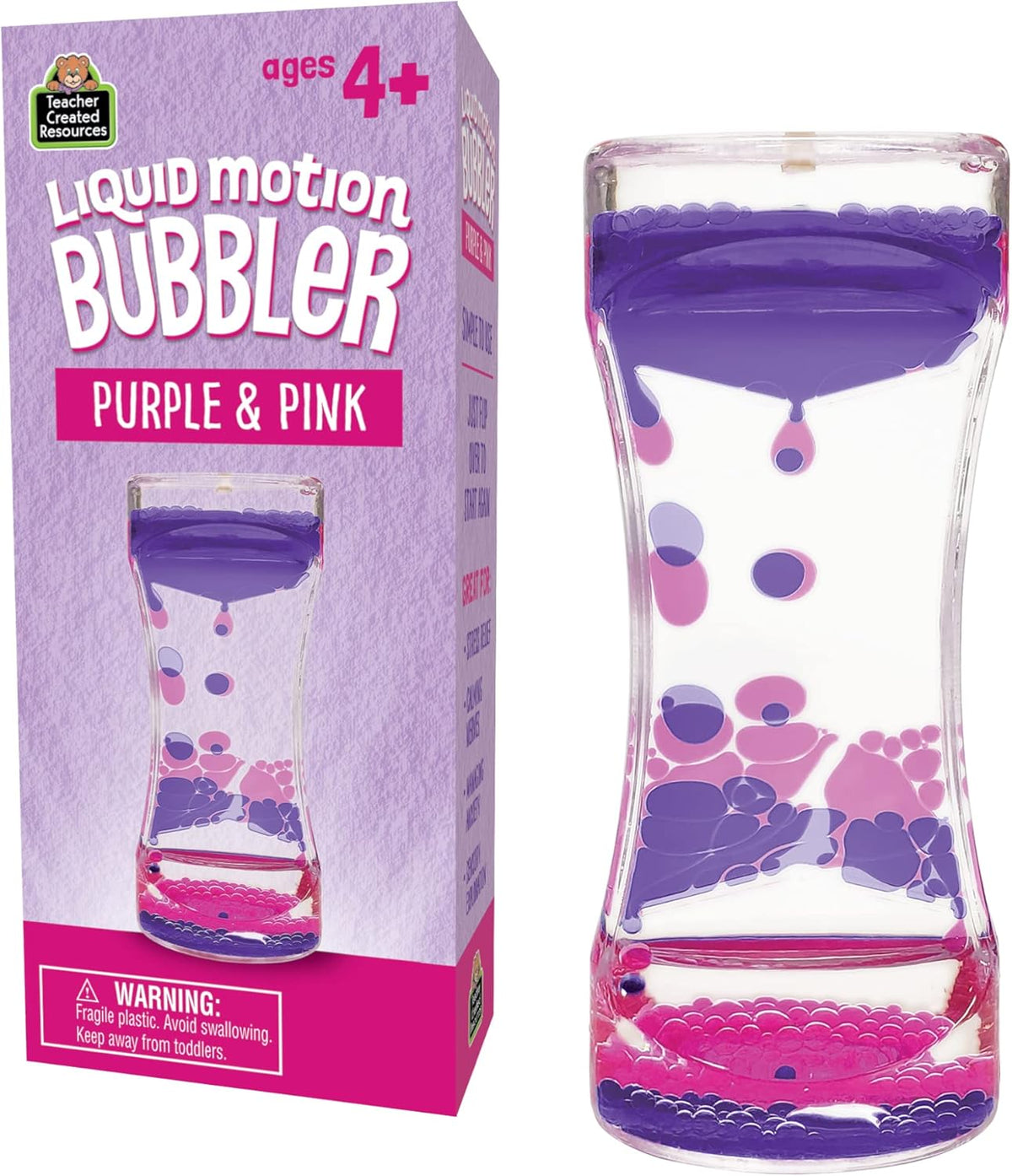 Purple & Pink Liquid Motion Bubbler