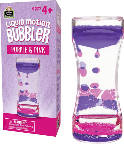 Purple & Pink Liquid Motion Bubbler