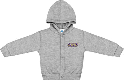 Creative Knitwear College Baby Snap Hooded Jacket - Team Logo, Multiple Colors, for Boys & Girls