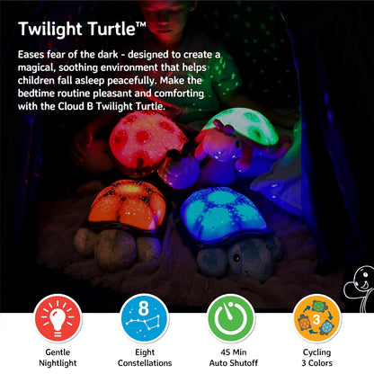 Cloud b Calming Nightlight Star Projector | Gentle Brightness | 3 Colors | 8 Constellations |