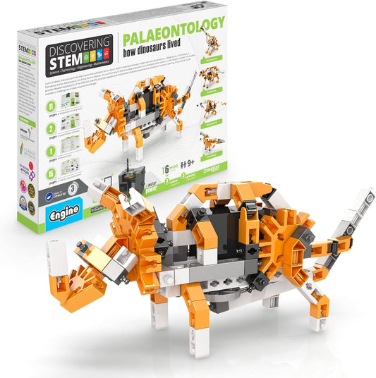 Engino- STEM Toys, Learning About Dinosaurs, Educational Toys for Kids 9+, STEM Projects for Kids