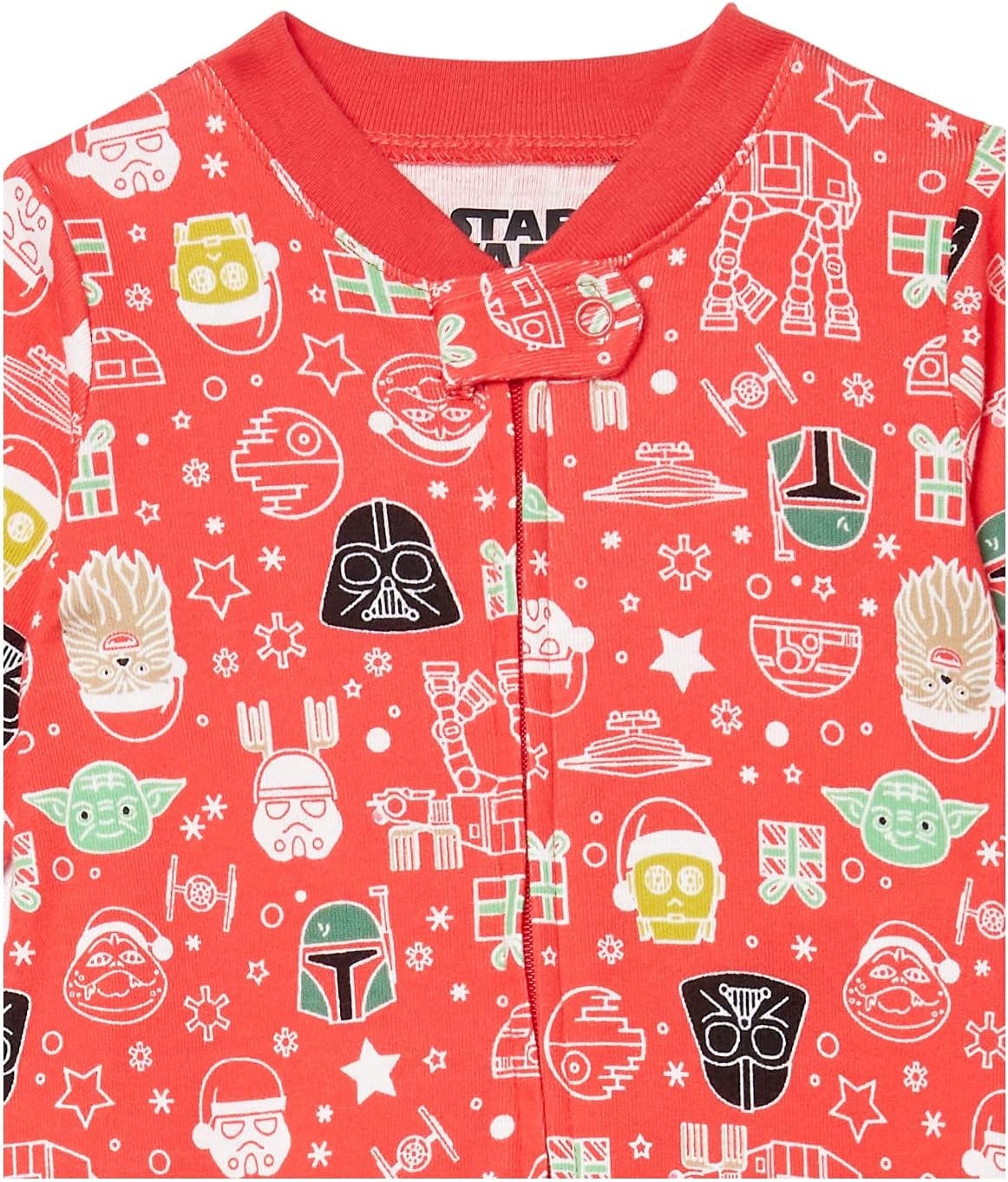 Amazon Essentials Disney | Marvel | Star Wars Unisex Babies' and Toddlers' Snug-Fit Cotton Footed