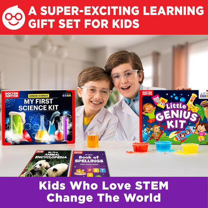 Doctor Jupiter Ultimate Gift Set of Learning| Set of ‘My First Science Kit’, ‘Little Genius Kit’