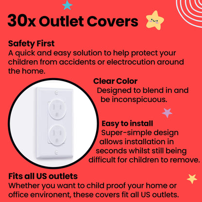 BooBoo Baby 60 Pack Premium Child Safety Baby Proofing Kit