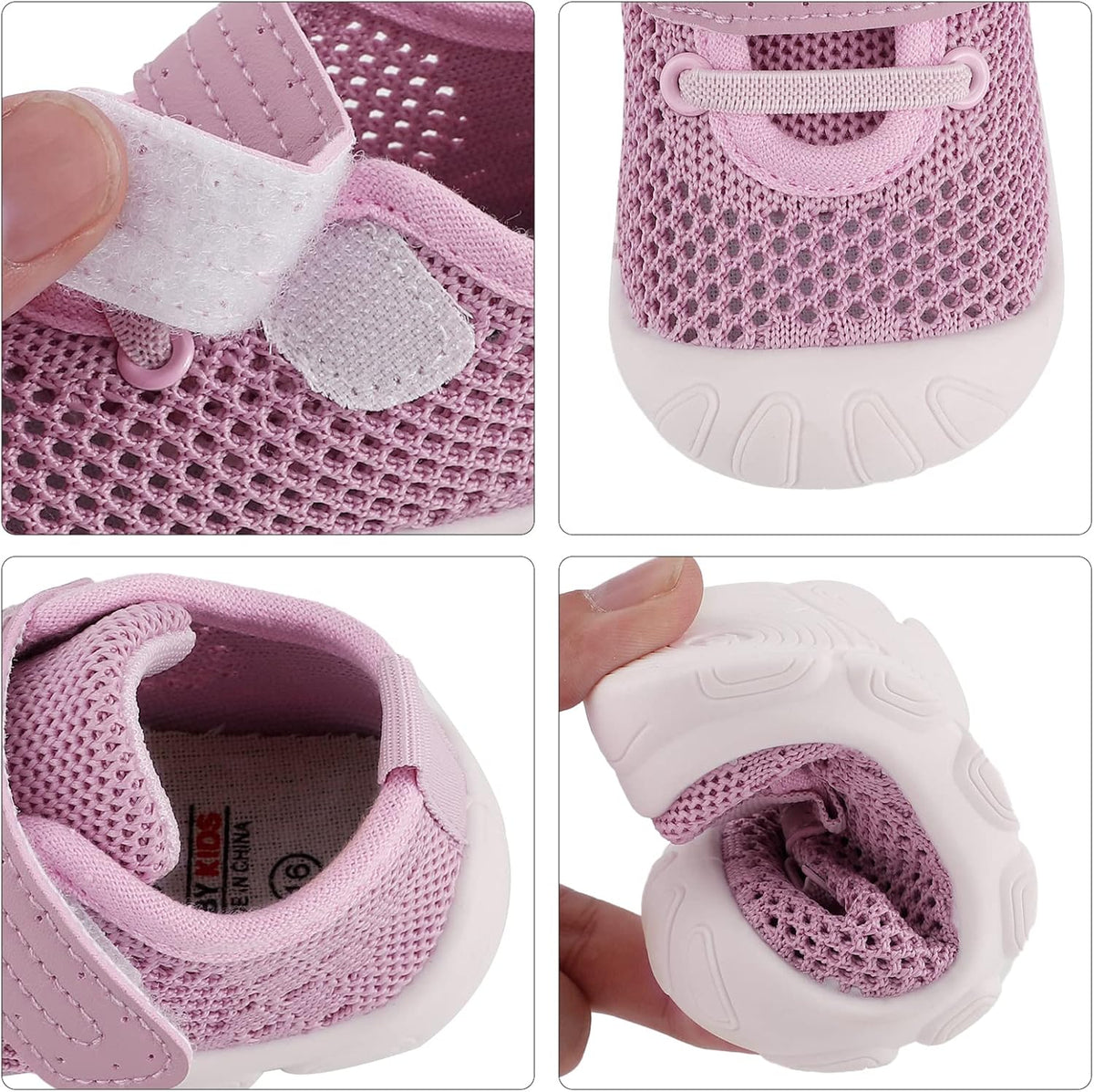 Baby Shoes Boys Girls First Walkers Cute Animals Toddler Sneakers Prewalkers Rubber Sole