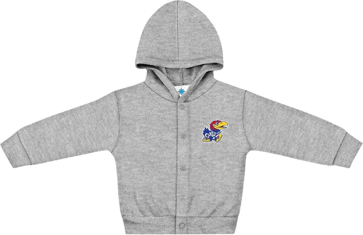 Creative Knitwear College Baby Snap Hooded Jacket - Team Logo, Multiple Colors, for Boys & Girls