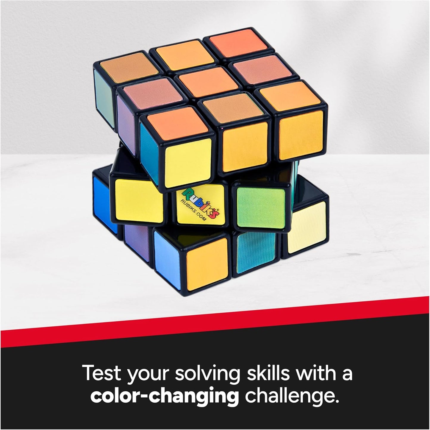 Rubik’s Impossible, The Original 3x3 Cube Advanced Difficulty Classic Color-Matching