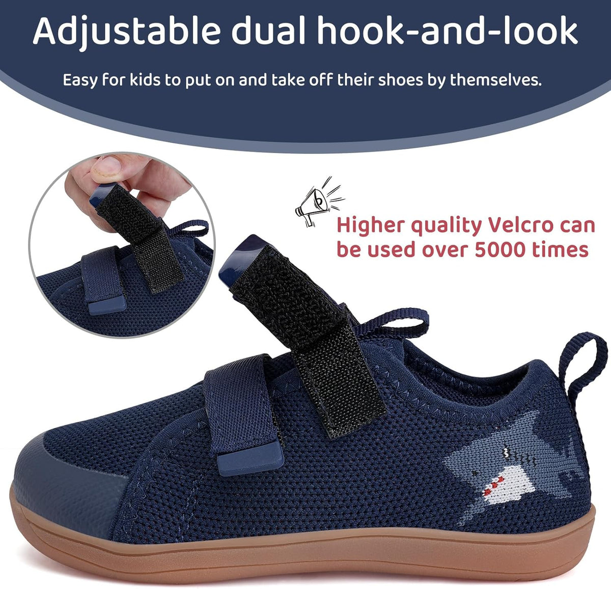 WateLves Toddler Little Kids Wide Barefoot Shoes The First Walking Shoes Girls Boys Breathable Zero