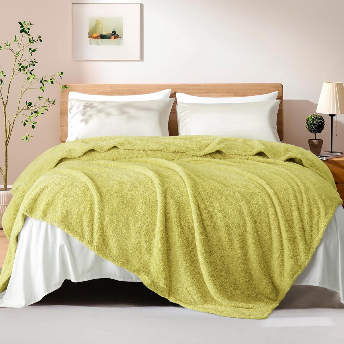 Exclusivo Mezcla Fleece Blanket for Couch, Soft and Cozy King Blankets for Women Men Girls Kids