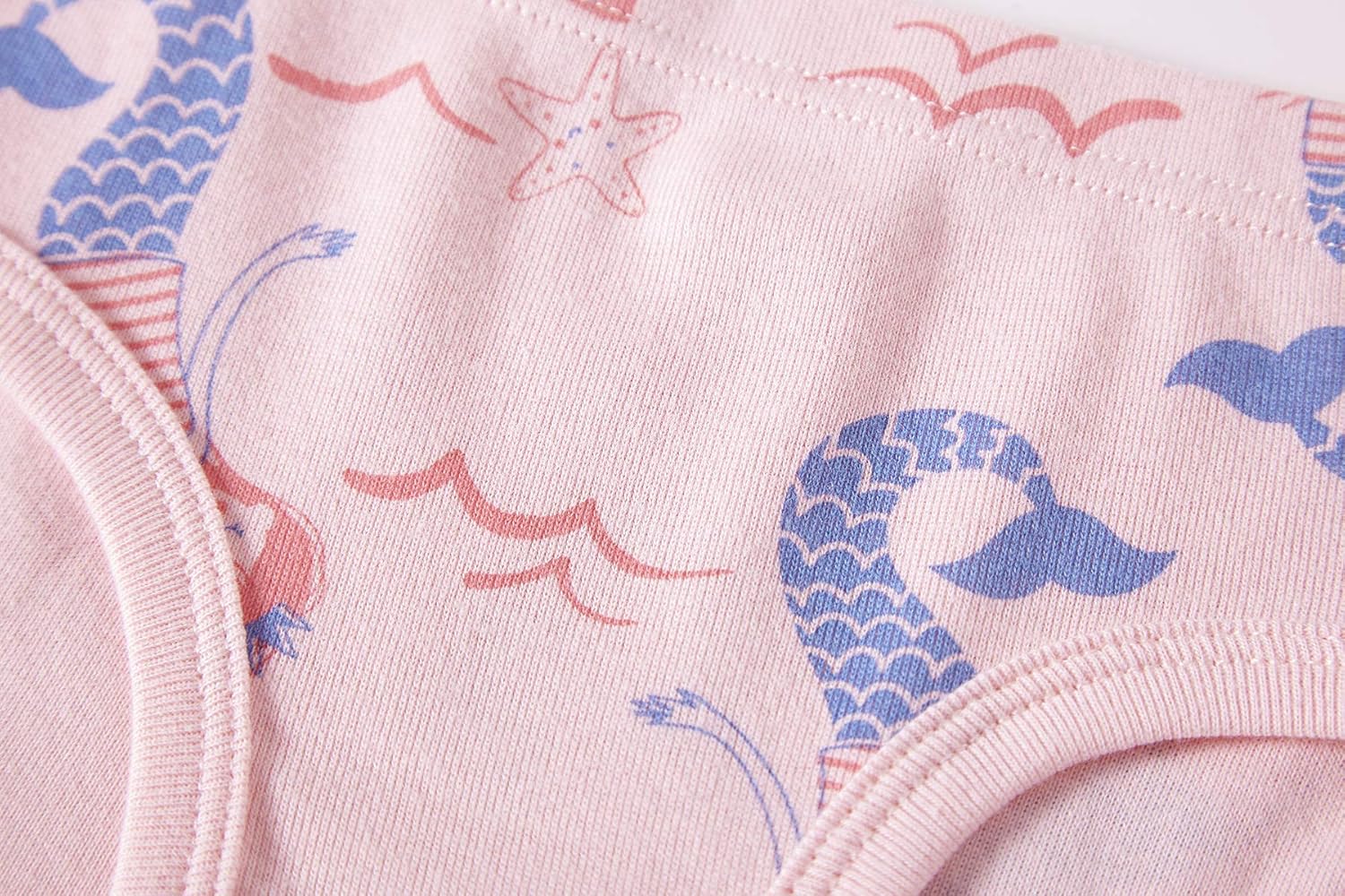 Cadidi Dinos Little Girls' Soft Cotton Underwear Kids Cool Breathable Comfort Panty Briefs Toddler