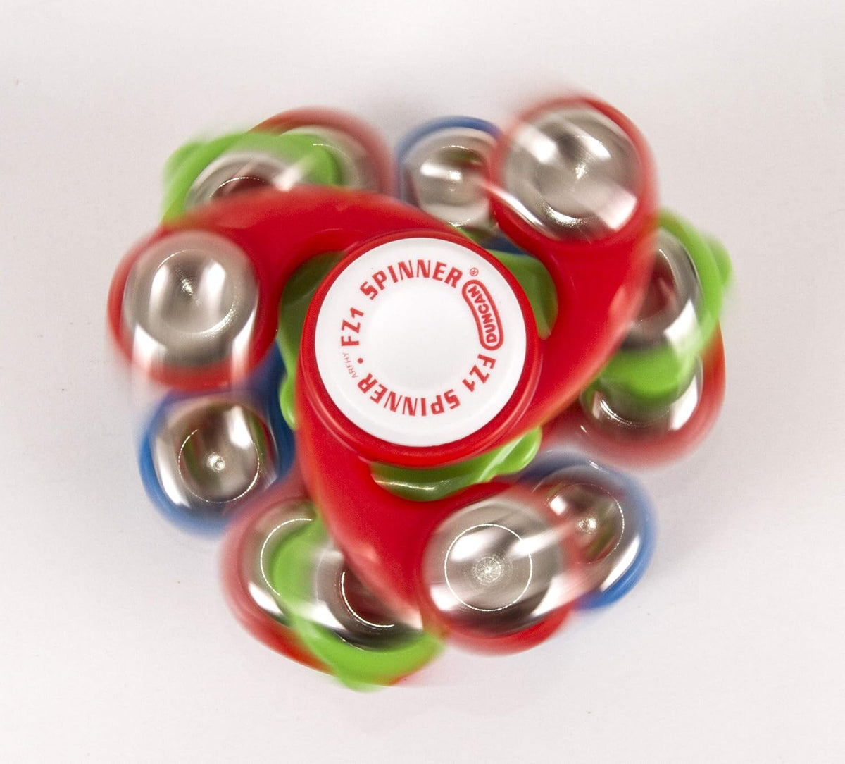 Duncan Toys Fidget Spinner Pack, Fidget and Sensory Toy Value Pack, Assorted Shapes, 4 Fidget