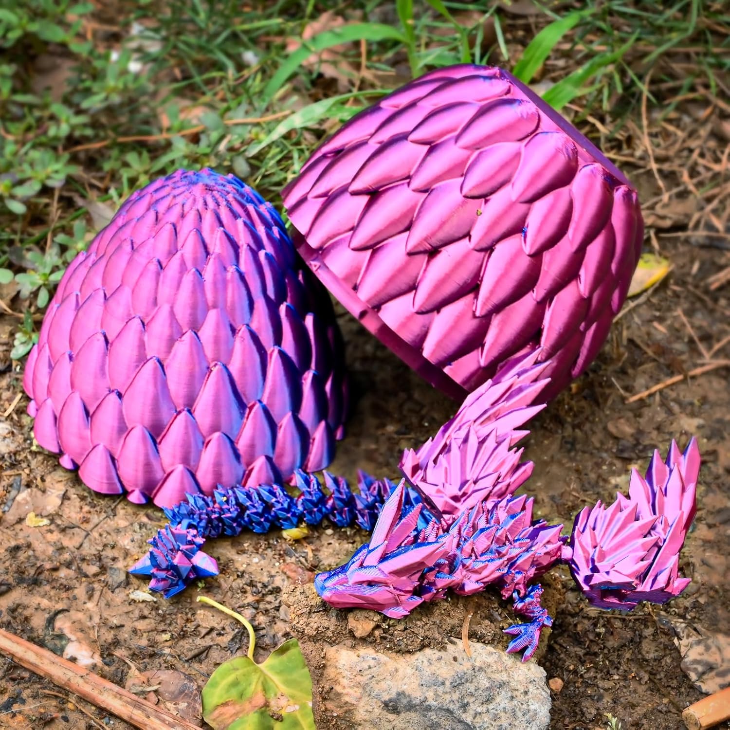 12inch Fly Dragon Egg, Year of The Dragon, 3D Printed Dragon, Executive Desk Toys, Articulated