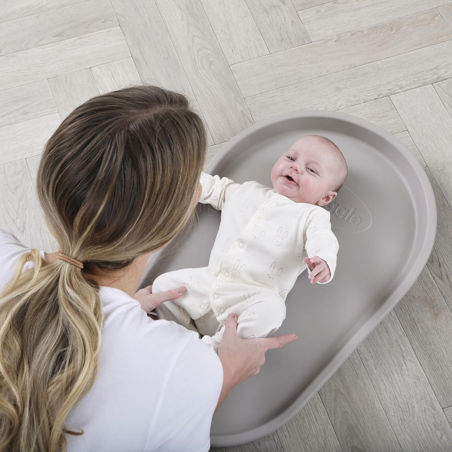 Squishy Changing Mat - Baby Changing Diaper Pad, Wipeable Easy-to-Clean Nappy Station