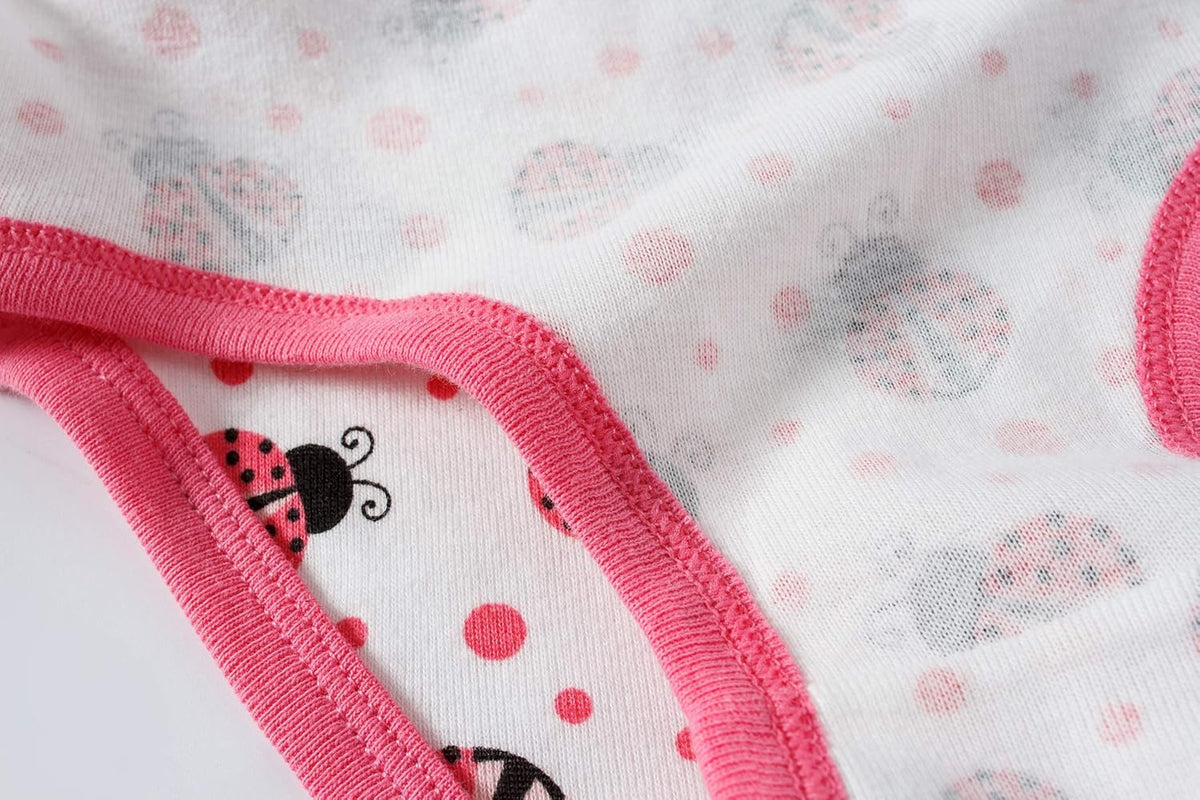 Hahan Girls Soft Panties Toddler Girls Cotton Underwear Kids Briefs