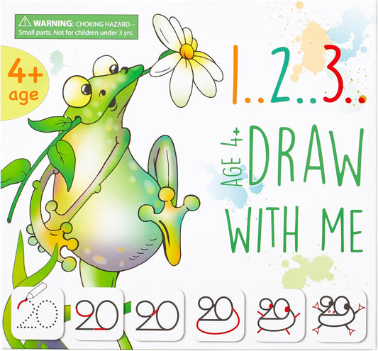Learning Activity - Drawing with Numbers Educational Game, Perfect for Kids, Preschoolers Who Love