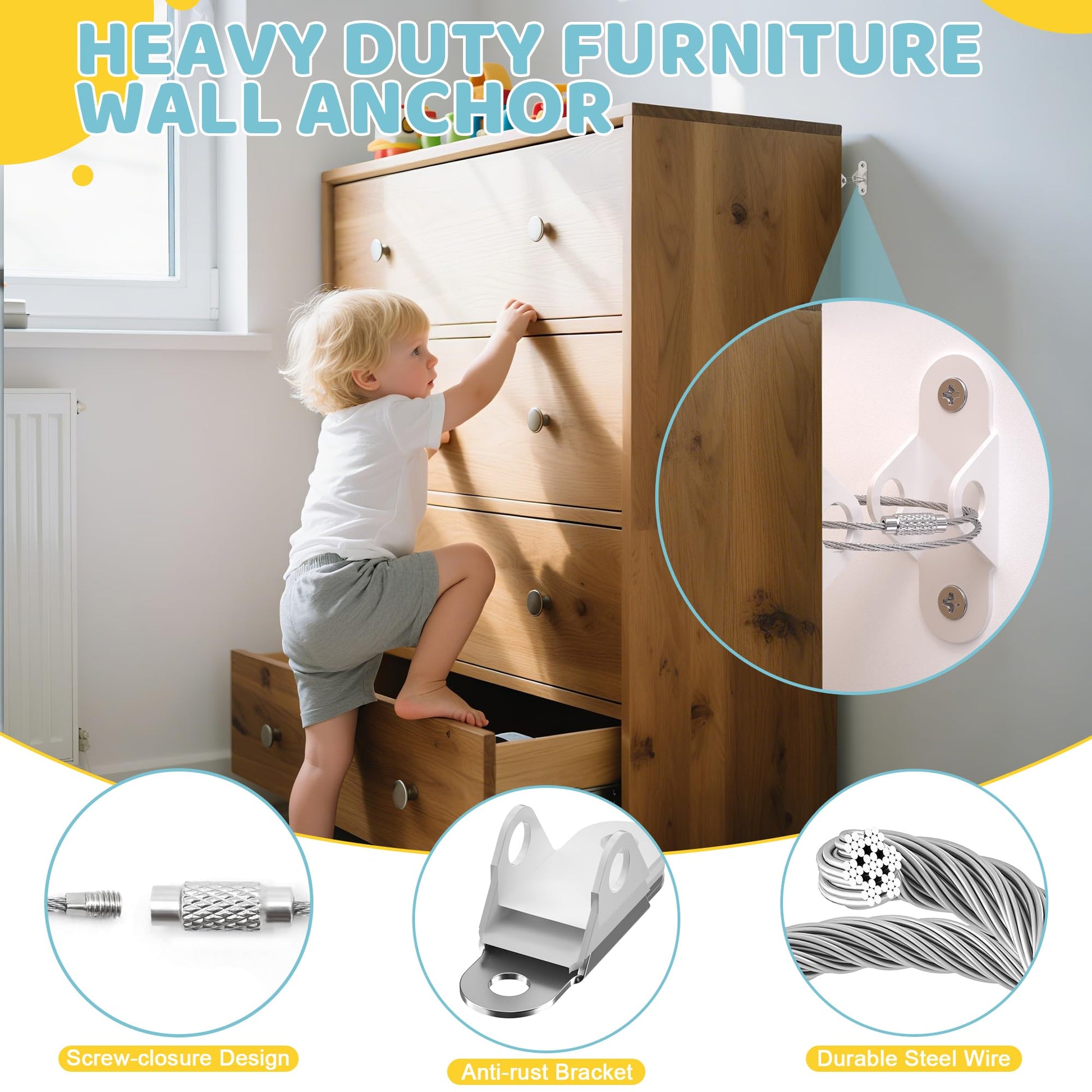 4our Kiddies 56-Piece Baby Proofing Kit & Child Safety Essentials