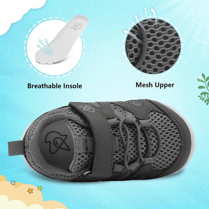 LeIsfIt Baby Shoes Boys Girls First Walking Shoes Non-Slip Toddler Breathable Sneakers Infant