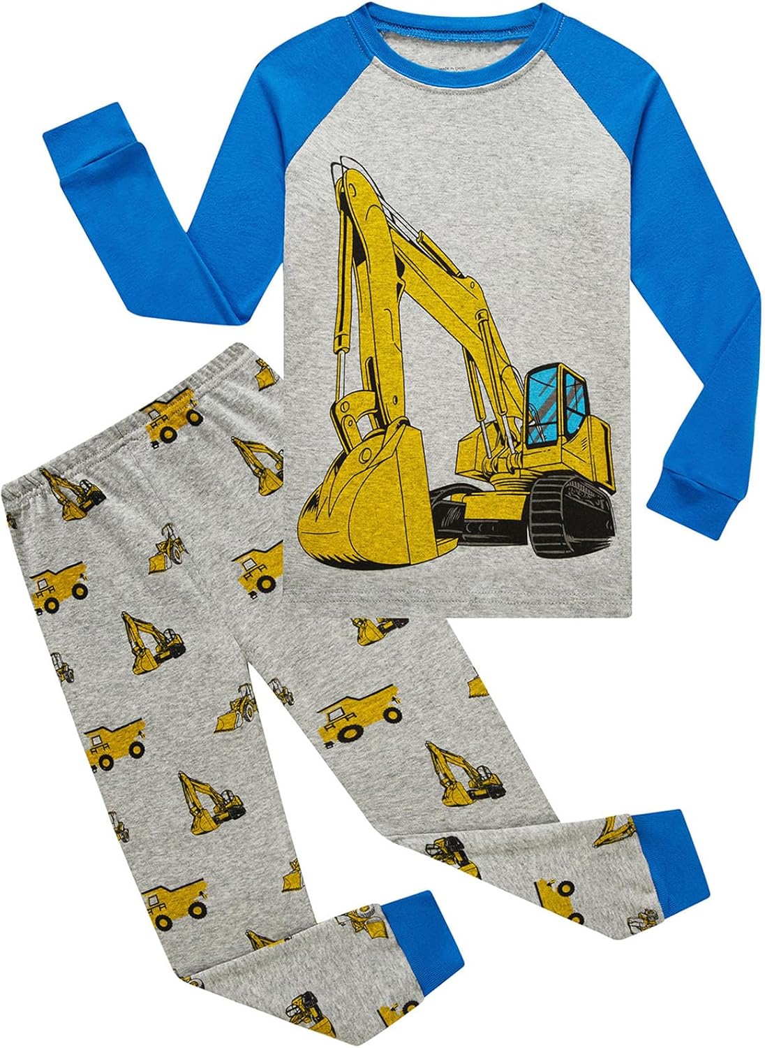 Boys Cotton Pajamas Long Sleeve Toddler Boys Pjs Kids Sleepwear Sets 18months-18years