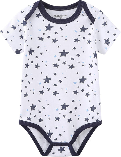 Baby Layette Set Baby Boys' 9-Piece Bodysuits Pants Set Toddler Girl Boy Unisex Baby Gift Sets