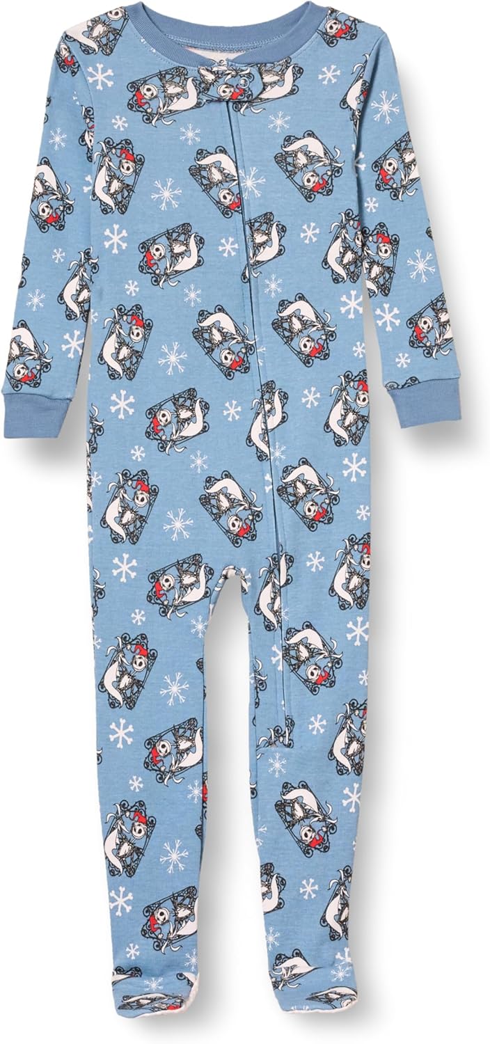 Amazon Essentials Disney | Marvel | Star Wars Unisex Babies' and Toddlers' Snug-Fit Cotton Footed