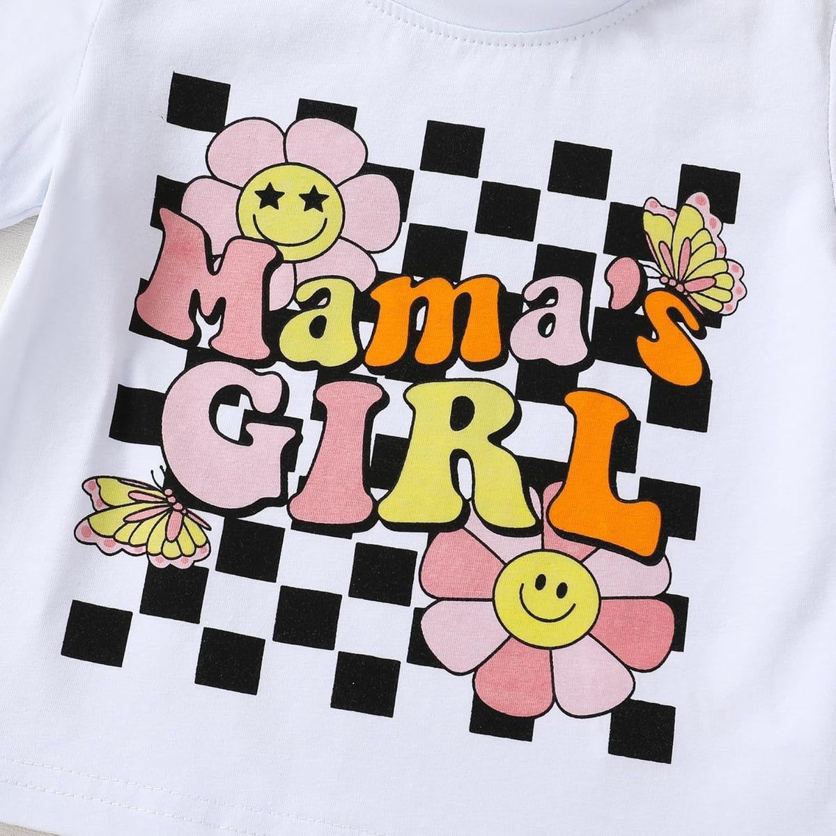 Happy Town Toddler Clothes Baby Boy Girl Smiley Face Shirt Short Sleeve T-Shirt Tee Summer Tops