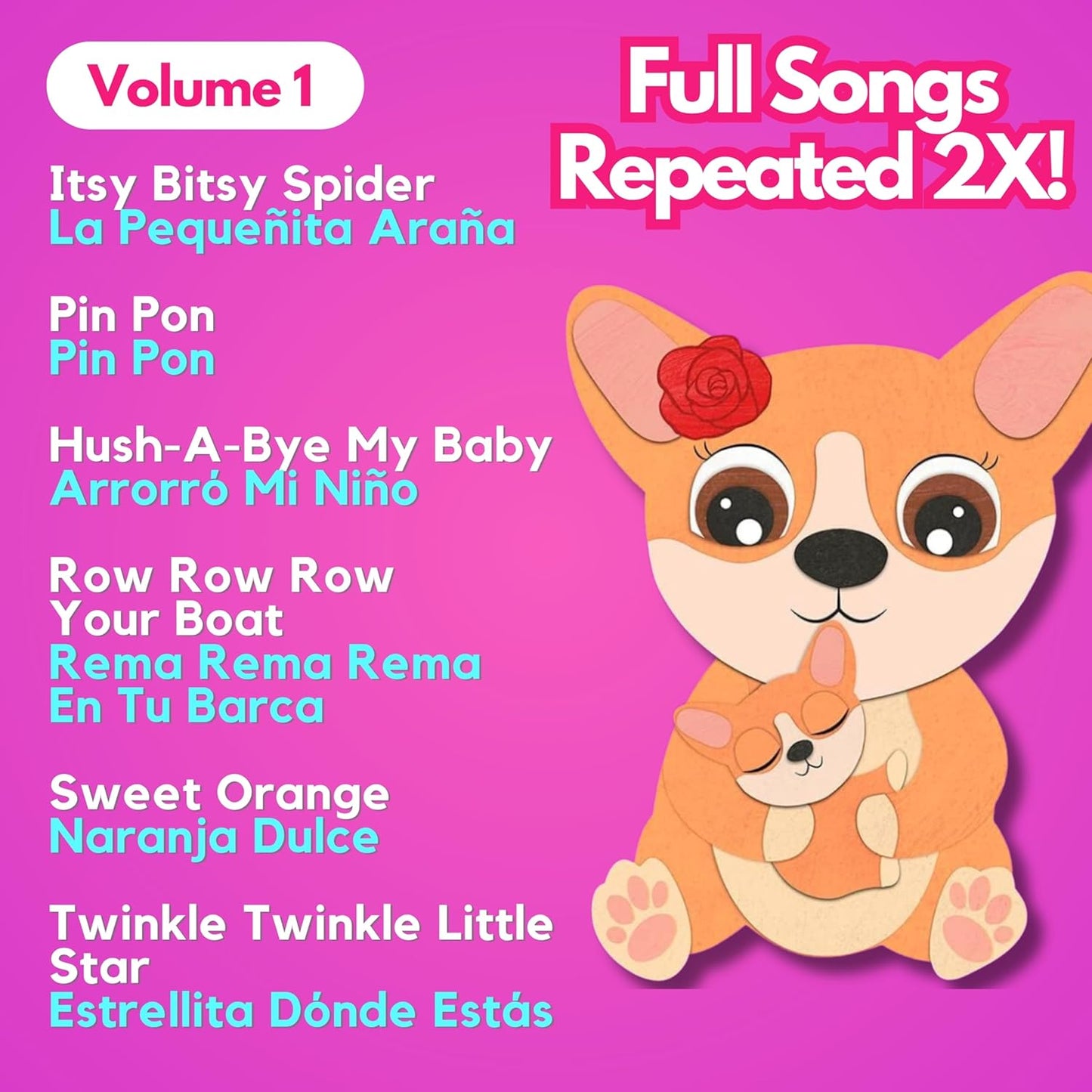 Musical Spanish Books for Kids 1-3, Spanish English Toys for Babies & Toddlers 1-3, Baby & Toddler
