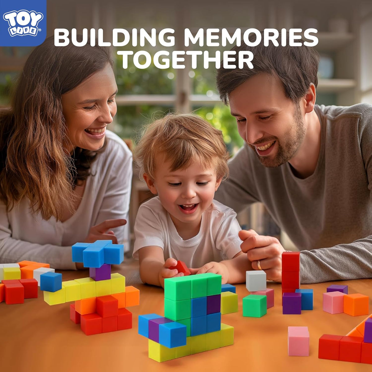 TOY Life 64 Pcs Magnetic Blocks for Toddlers Age 3-5 Magnet Blocks Magnetic Building Block for Kids