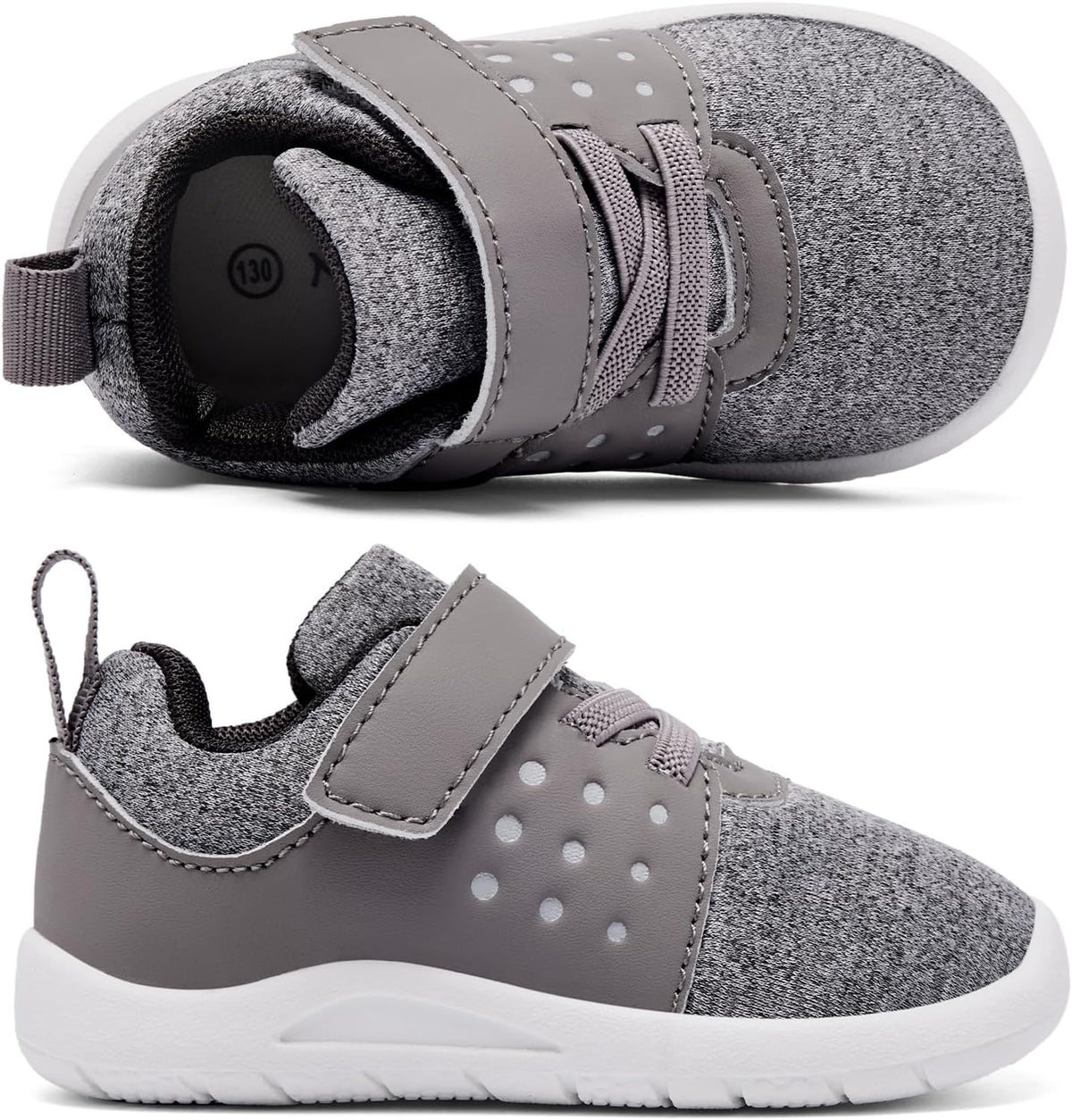 MORENDL Toddler Baby Shoes 0-4 Years Boy Girl Lightweight Breathable Non-Slip Sports Sneakers