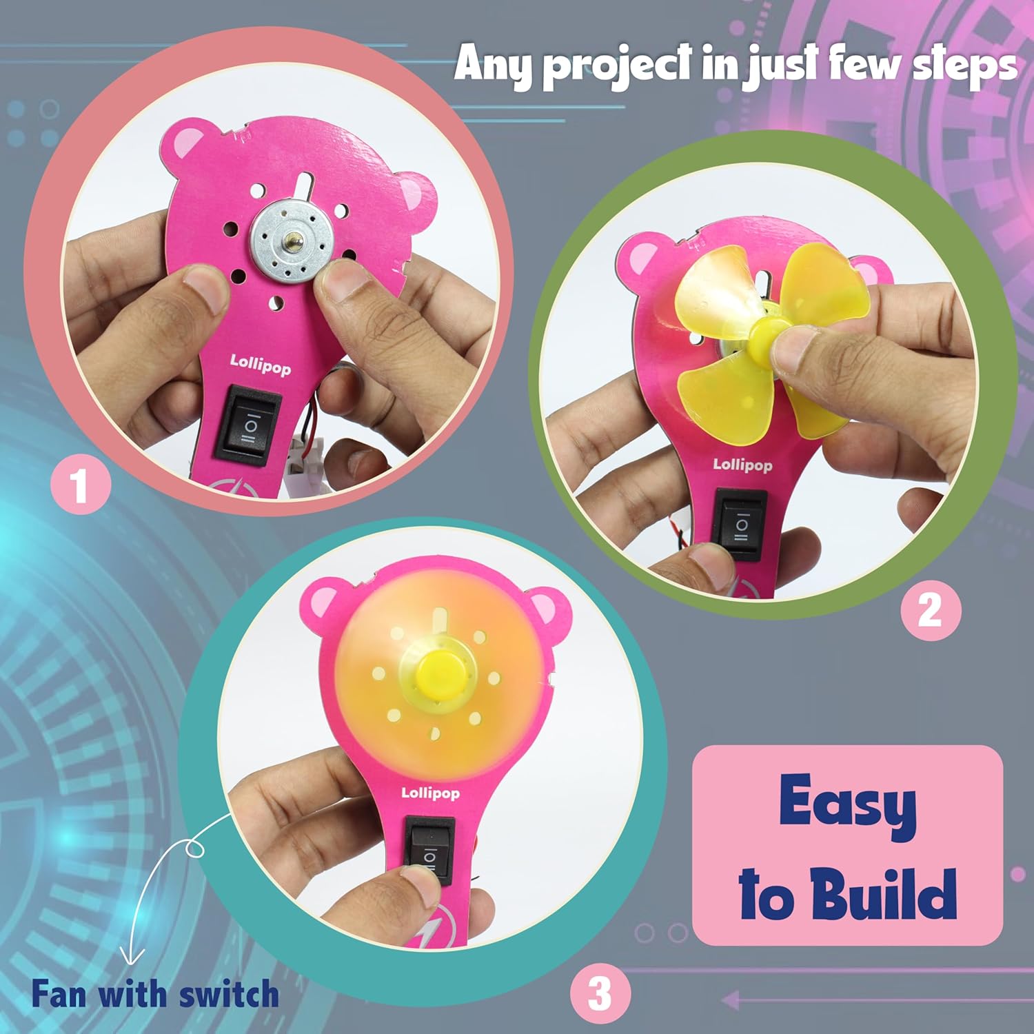 Butterfly EduFields 100+ STEM Projects | Girls Mini Engineering Kit for Ages 8 10 12 15 Years |
