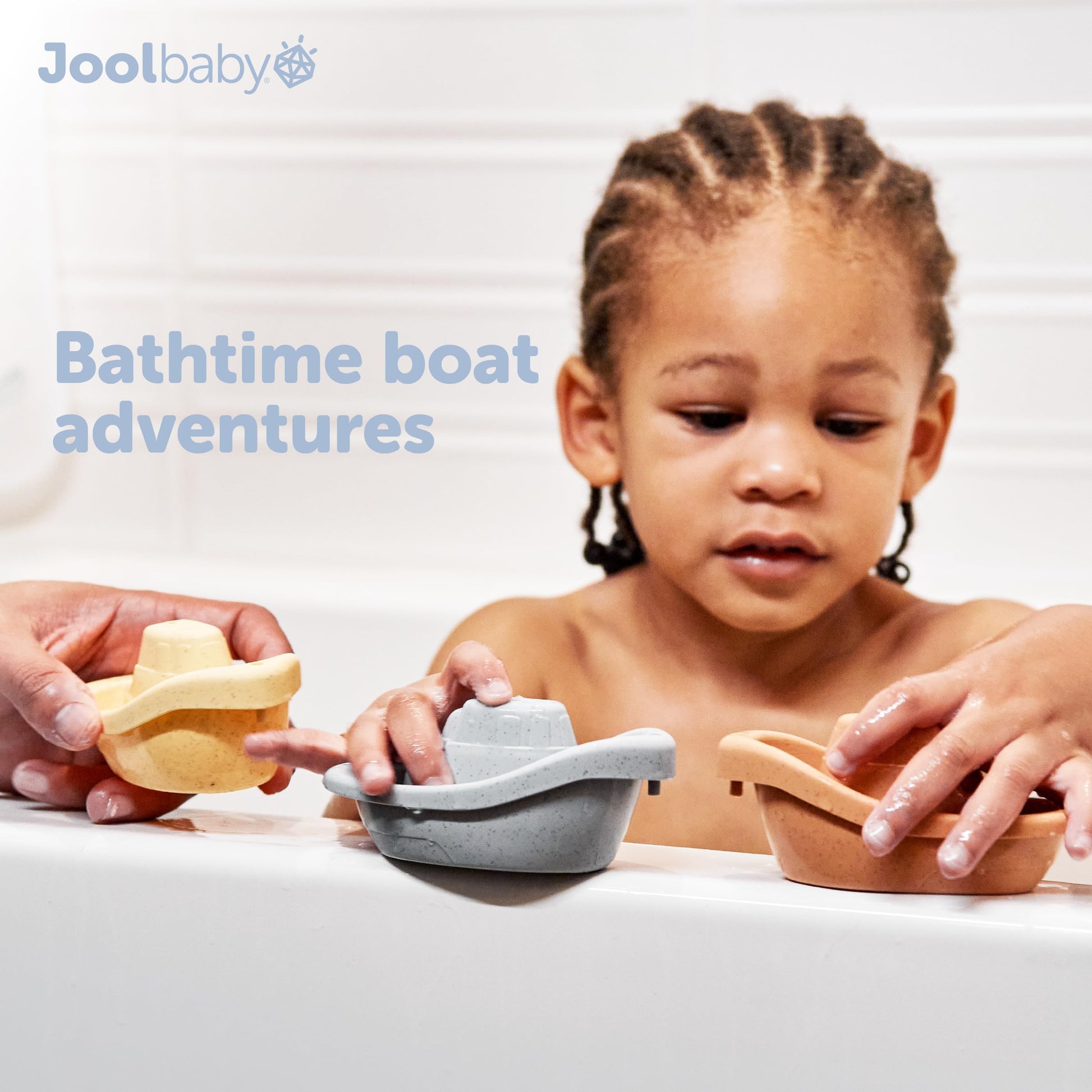 Jool Baby 12-Piece Bath Toy Gift Set with Bath Toy Storage Organizer
