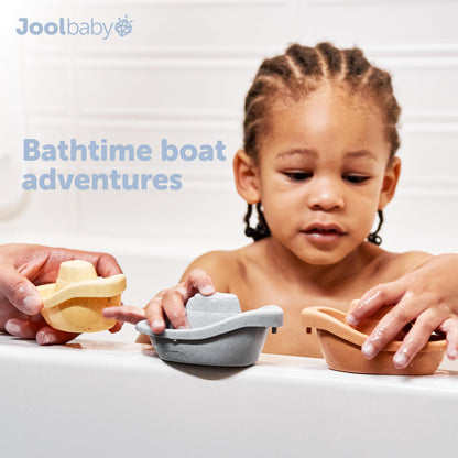 Jool Baby 12-Piece Bath Toy Gift Set with Bath Toy Storage Organizer