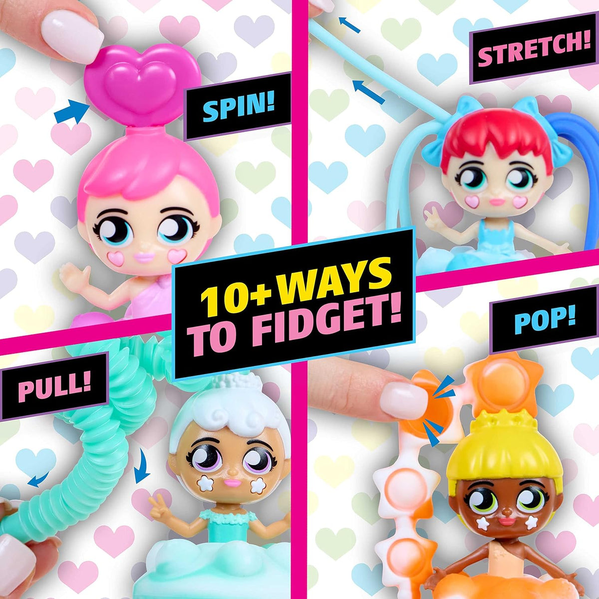 Fashion Fidgets Dolls – Sensory Toy Doll for Kids Anxiety and Stress Relief – Fidget Toy (2023