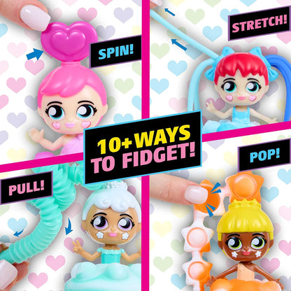 Fashion Fidgets Dolls – Sensory Toy Doll for Kids Anxiety and Stress Relief – Fidget Toy (2023