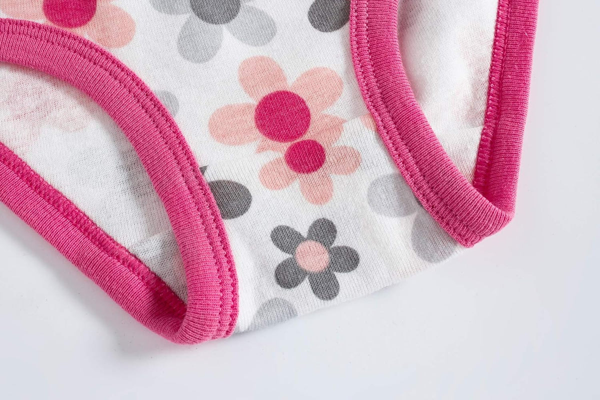Family Feeling Little Girl Underwear Toddler Panties Big Kids Undies Soft 100% Cotton