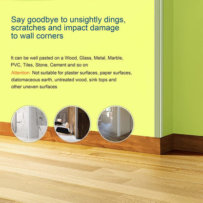 HOMREALM Baby Proofing 7.05ft Long (1.57" Wide) Corner Protector Baby Corner Guards Furniture