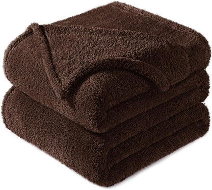 Exclusivo Mezcla King Size Flannel Fleece Blanket, Super Soft Velvet Plush Bed Blanket, Fuzzy Cozy