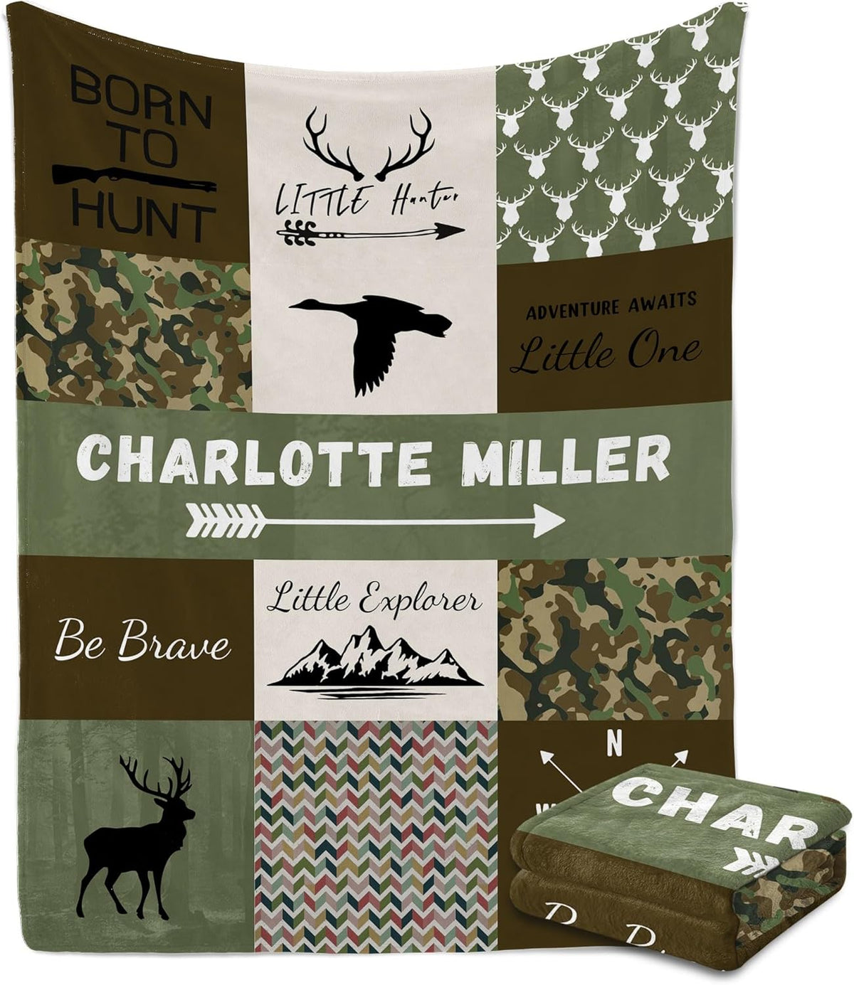 Custom Baby Blanket for Boy Girl Personalized Blanke with Name Gifts for Newborn Customized Gifts