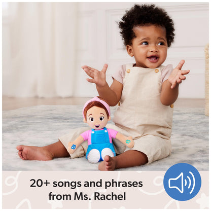 Ms. Rachel Speak & Sing Doll, 16-Inch Interactive Toy with Sounds